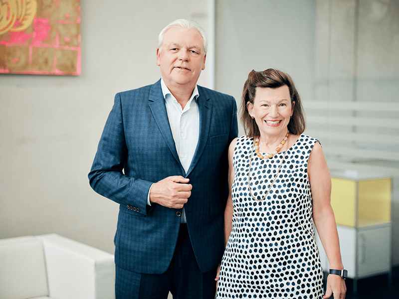 Securikett's CEOs Werner Horn and Marietta Ulrich-Horn
