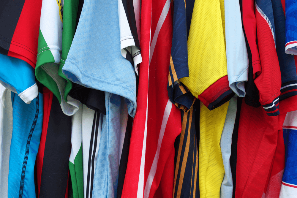 Sports jerseys are number one of counterfeit products in the world.